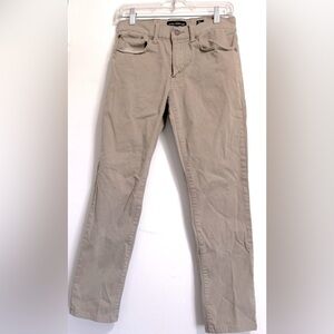Lucky Brand Jeans 28x32 Beige 121 Slim Fit Medium Wash Preppy Stretch Denim